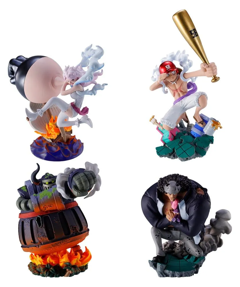 One Piece Petitrama series LOGBOX RE BIRTH Ver. Egghead 02 Mini Figures 8 cm Blind Box Display (4)